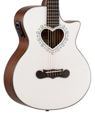 CAM-90HCW Gloss White Mother of Pearl