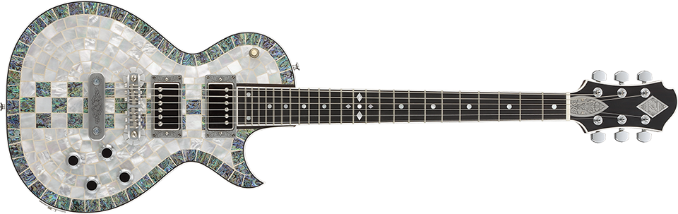 ZEMAITIS =Custom Shop= CS24PF Ring Chess|ドルフィンギターズ